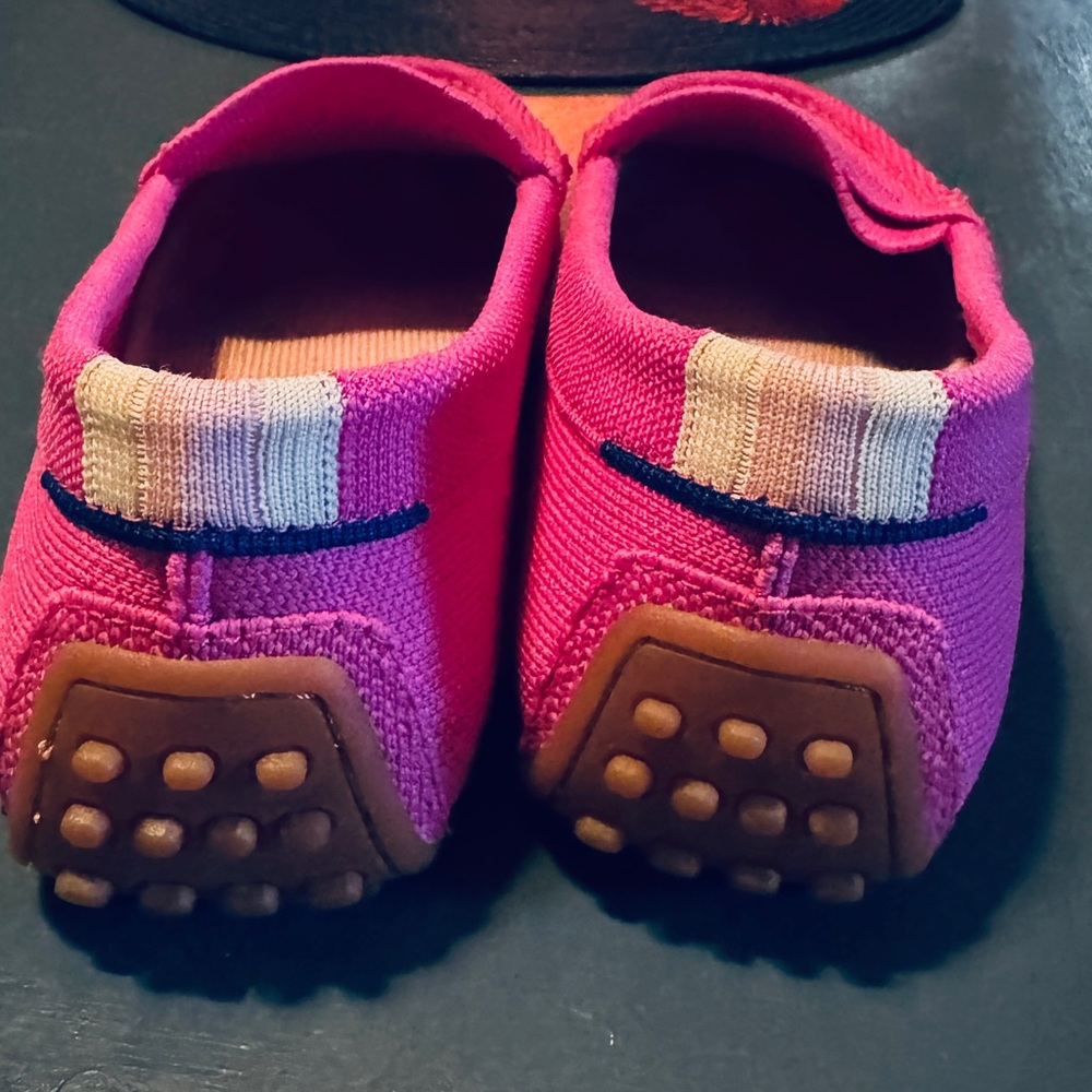 Rothy's Hot Pink Women's Flats Loafers - Picture 2 of 3